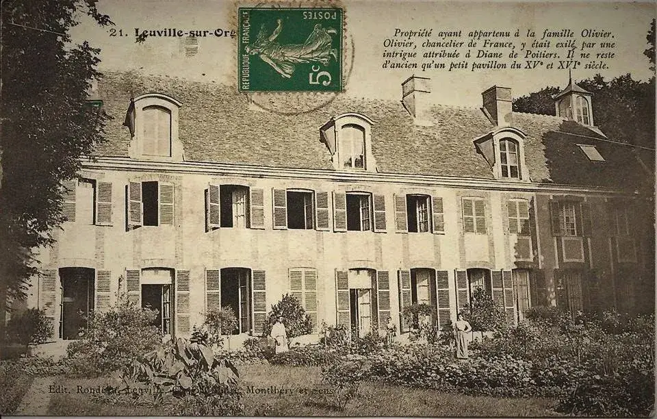 LeuvilleChâteauFace1910;jpg