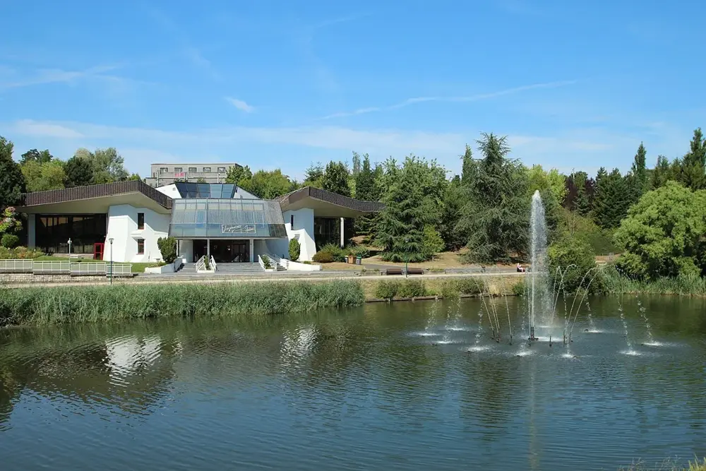 Bassin des Goachères à Massy en Essonne le 3 août 2015