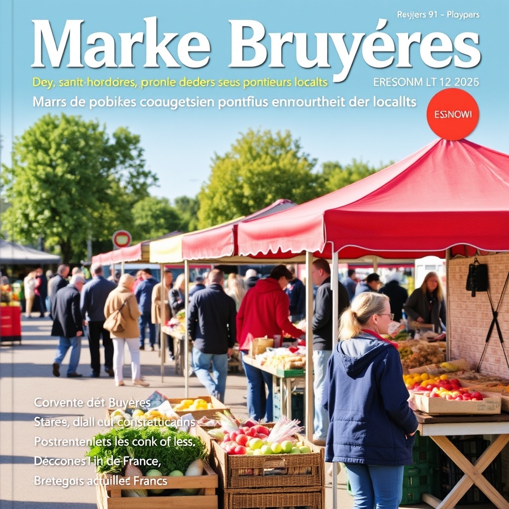 Marche Bruyeres 2026 : jours, horaires, producteurs locaux